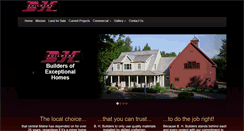 Desktop Screenshot of bhbuilders.com